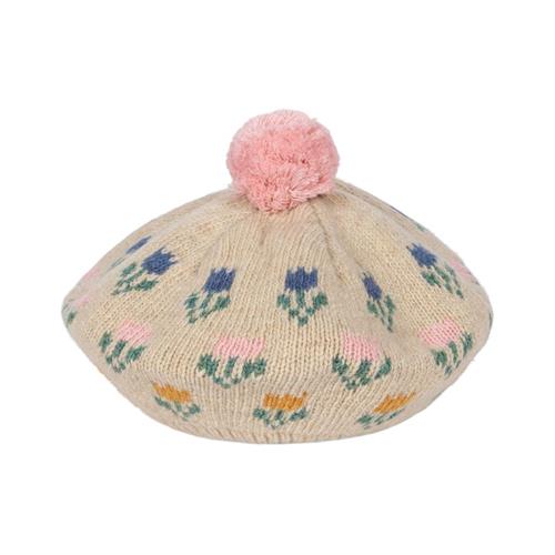 Konges Sløjd Belou Knit Beret - Tulipe |  | 5-8 years