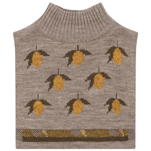 Konges Sløjd Belou Lemon Knit Neckwarmer - Lemon | Beige | 2-4 years