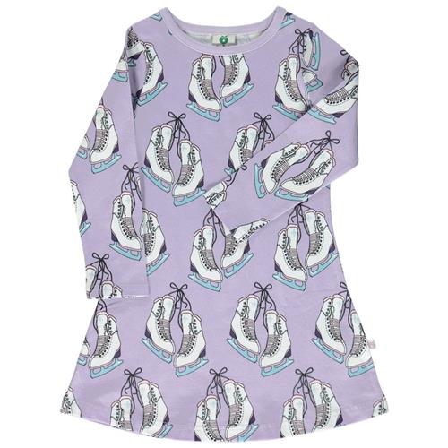 Småfolk Dress with ice skates Orchid Petal Orchid Petal Ice Skates Tennis Dress i Purple | Lilla | 4-5 years