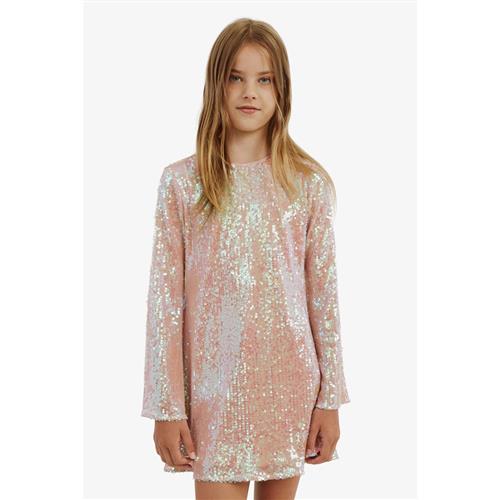 Se Bardot Junior Margot Sequin Kjole Cloud Pink | Lyserød | 8 years ved Babyshop