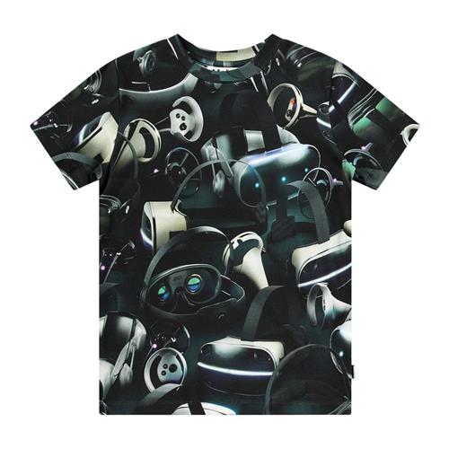 Molo Ralphie T-shirts Short sleeves Virtual Reality | Sort | 128 cm