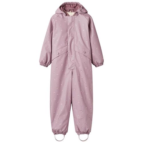 Wheat Thermo Rainsuit Aiko Soft Lilac Flowers | Lilla | 116 cm