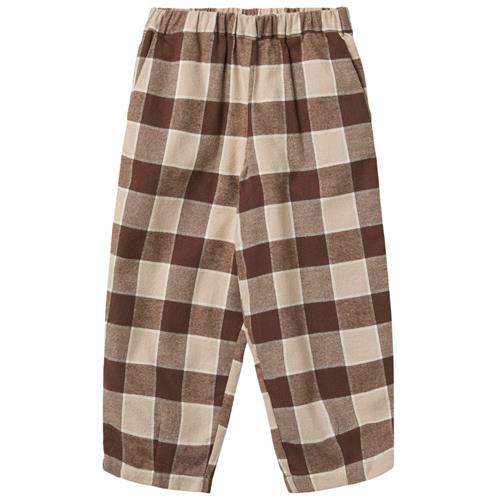 Fliink Cody Pant Humus Check | Brun | 2 years