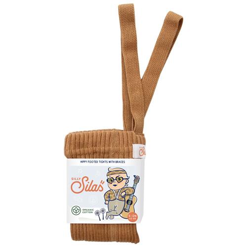 Silly Silas Hippy Footed Tights Amber Hippy Footed Tights Amber 3-6 months  Orange.  3-6 måneder  Unisex