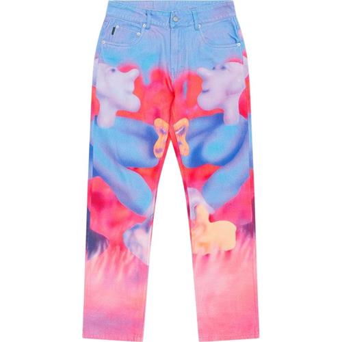 Pleasures Now Interaction 5 Pocket Jeans Pink