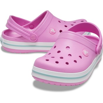 Se Crocs Crocband Clog Kids Mint/Rosa US C13 (EU 30-31) Barn ved Timarco