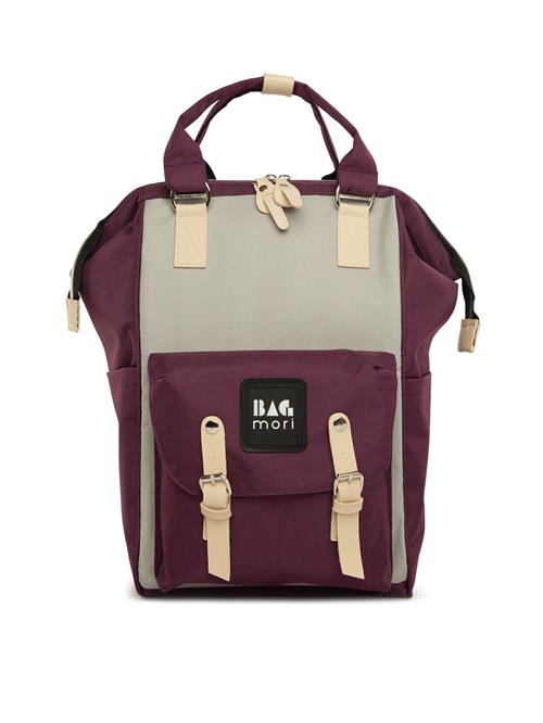 Bagmori Bletaske  beige / lilla / sort / hvid