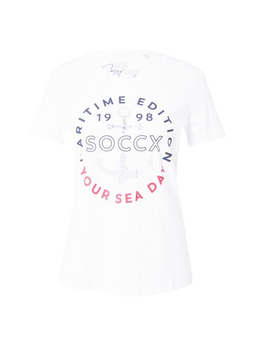 Se Soccx Shirts  navy / rød / hvid ved About You