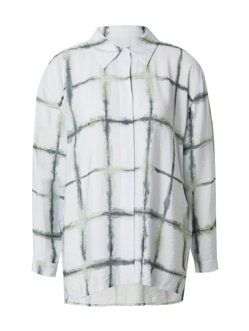 Munthe Bluse 'LASEIA'  marin / grøn / mint