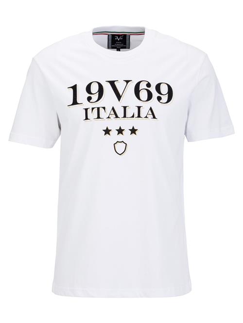 19V69 ITALIA Bluser & t-shirts ' RAFAEL '  guld / sort / hvid