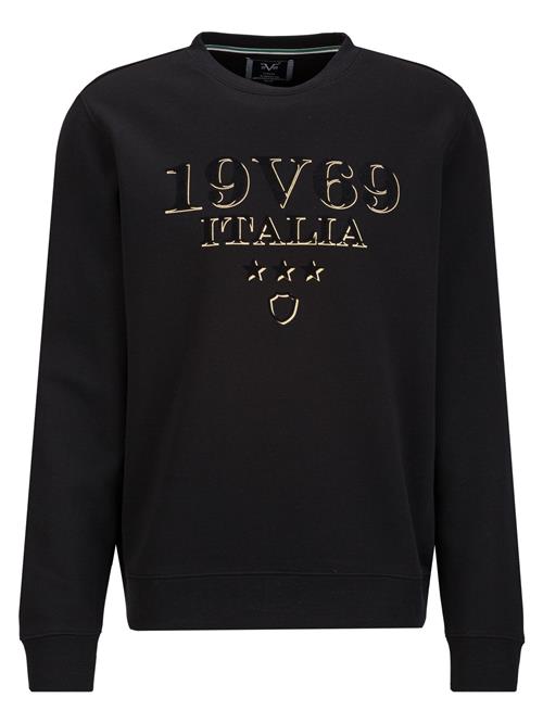 Se 19V69 ITALIA Sweatshirt ' NICO '  guld / sort ved About You