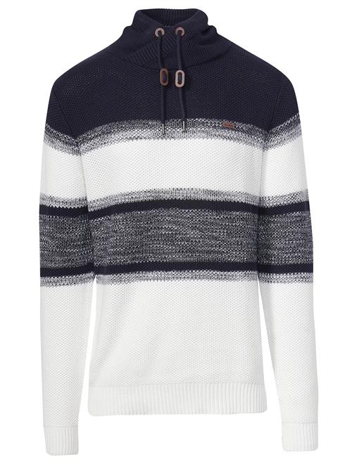 Se KOROSHI Pullover  navy / grå / hvid ved About You