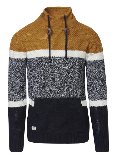 KOROSHI Pullover  okker / grå / sort / hvid