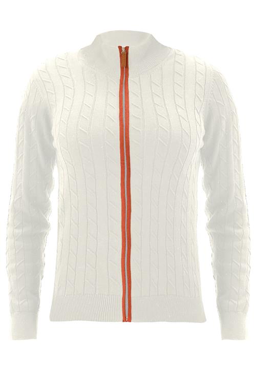 Se Giorgio di Mare Cardigan  ecru / orange ved About You