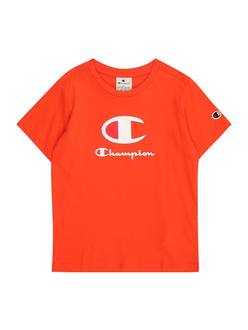 Champion Authentic Athletic Apparel Shirts  neonorange / hvid