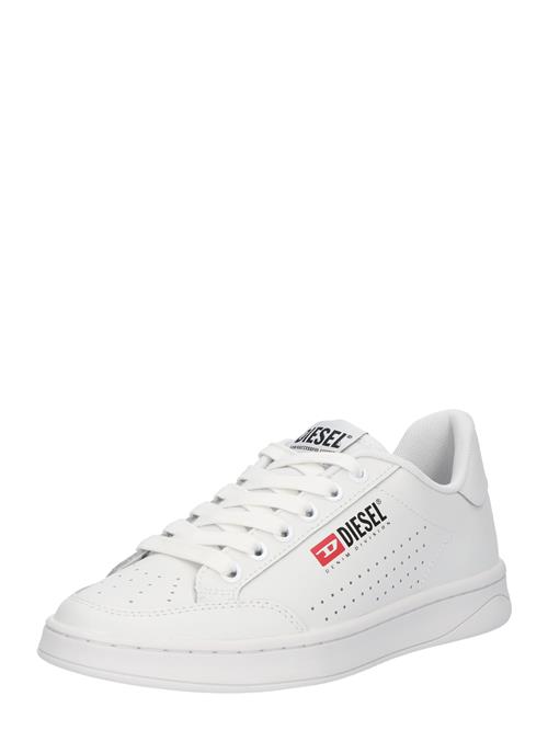 Se DIESEL Sneaker low 'ATHENE'  rød / sort / hvid ved About You