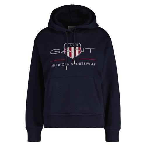 GANT Sweatshirt  marin / grå / rød / hvid