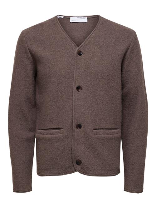 SELECTED HOMME Cardigan  brun