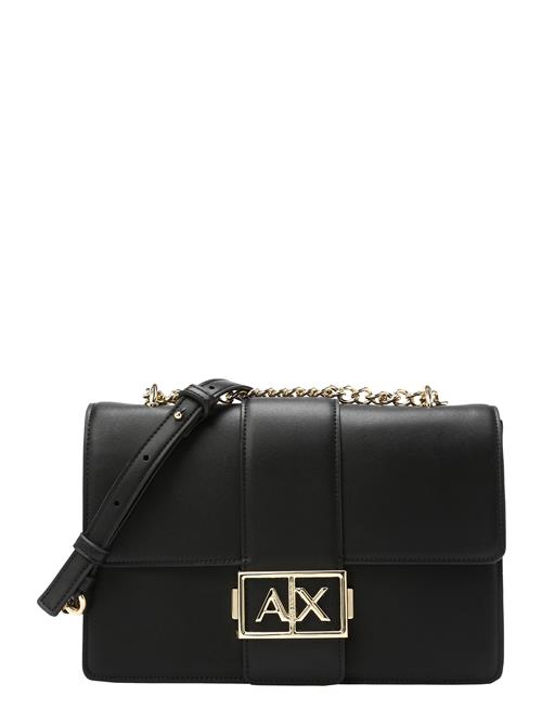 ARMANI EXCHANGE Skuldertaske  guld / sort