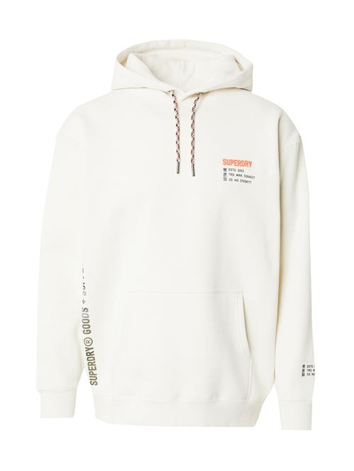 Se Superdry Sweatshirt  grafit / basalgrå / orange / offwhite ved About You