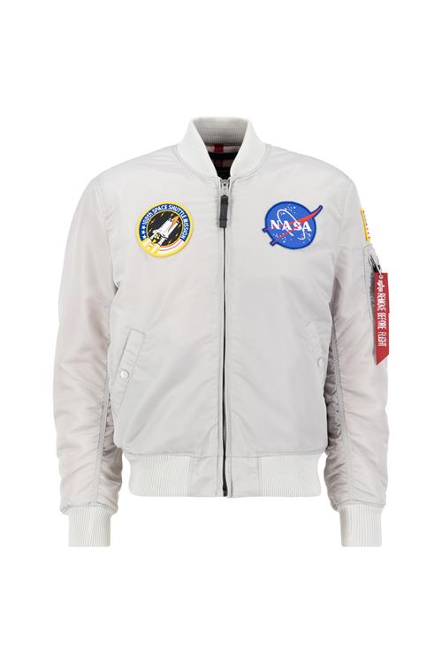 ALPHA INDUSTRIES Overgangsjakke 'Nasa'  lysegrå