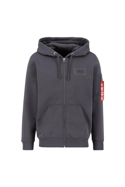 Se ALPHA INDUSTRIES Sweatjakke  grå / lysegrøn ved About You