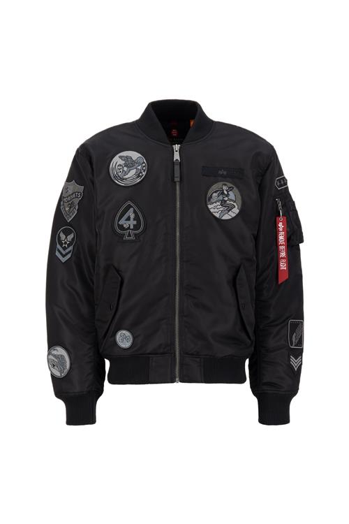 ALPHA INDUSTRIES Overgangsjakke  blandingsfarvet / sort