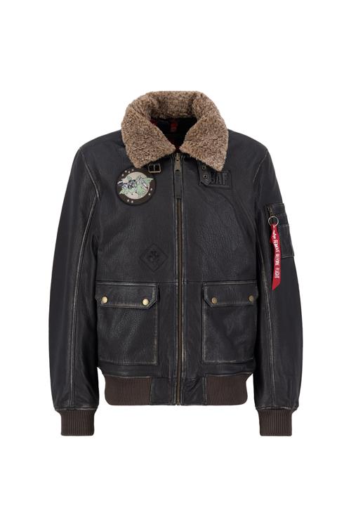 ALPHA INDUSTRIES Overgangsjakke  blandingsfarvet / sort