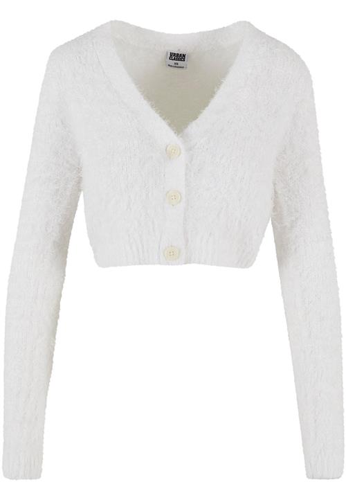 Se Urban Classics Cardigan 'Feather'  hvid ved About You