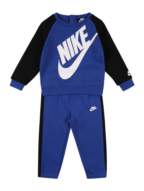 Nike Sportswear Joggingdragt 'Futura Crew'  blå / sort / hvid