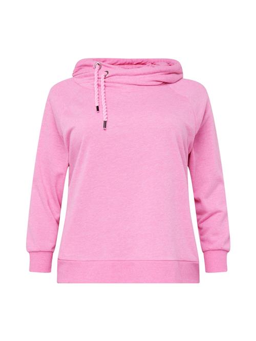 Se ONLY Carmakoma Sweatshirt 'CARLAMILLE'  pink ved About You