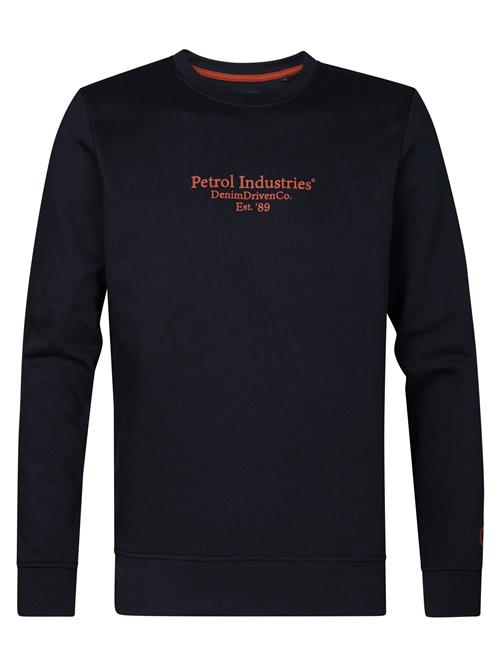 Petrol Industries Sweatshirt  natblå / orange