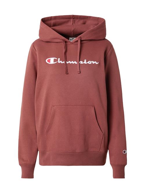 Champion Authentic Athletic Apparel Sweatshirt  choko / rød / hvid