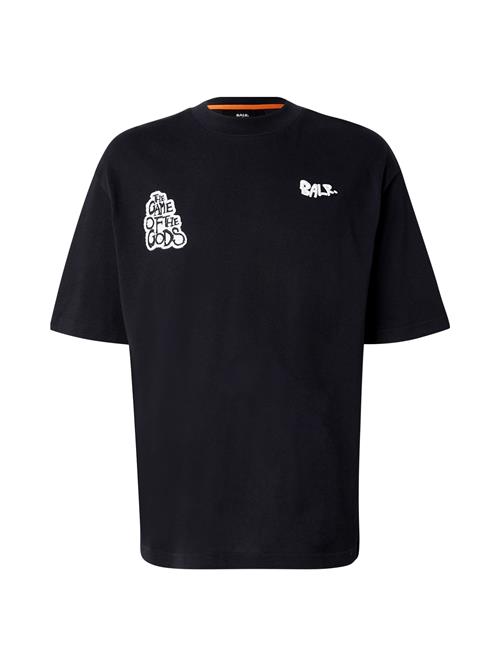 BALR. Bluser & t-shirts 'Game of the Gods Graffiti'  sort / hvid