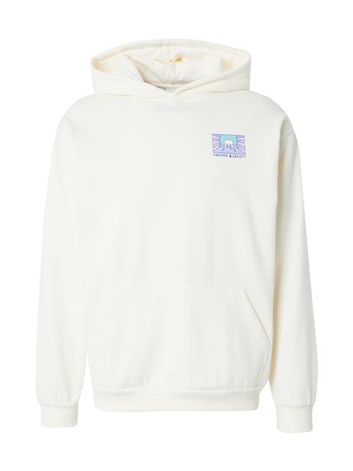 Se Kaotiko Sweatshirt 'TOKYO'  aqua / lyseblå / lyserød / uldhvid ved About You