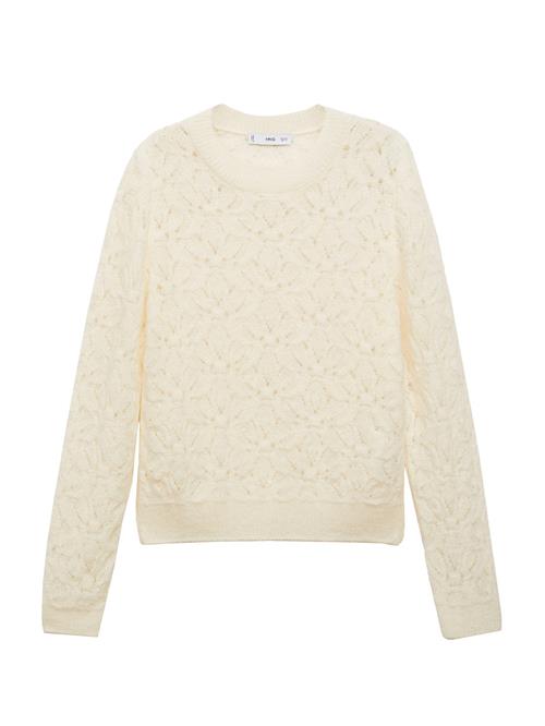 MANGO Pullover 'Florcita'  creme