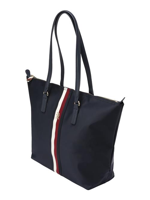 TOMMY HILFIGER Shopper 'Peppy'  natblå / rød / hvid