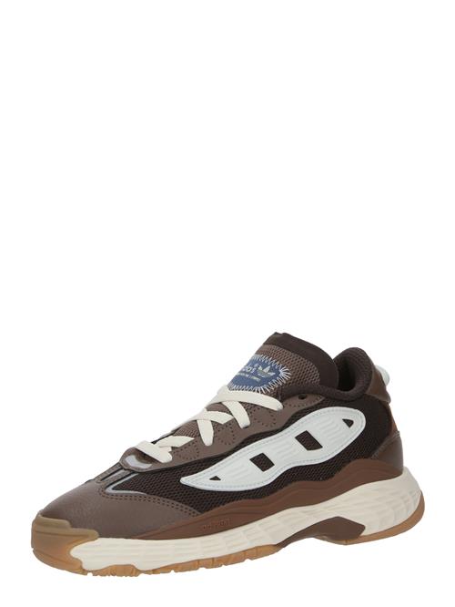 Se ADIDAS ORIGINALS Sneaker low 'NITEBALL III'  brun / mørkebrun / hvid ved About You