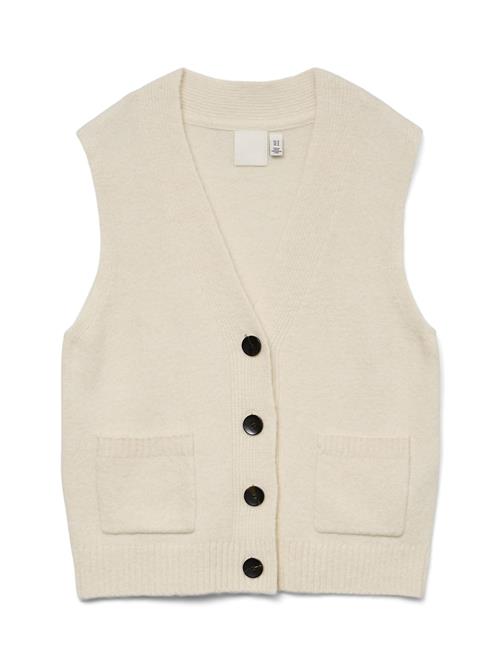 VERO MODA Strikvest 'VMCLIO'  lysebeige