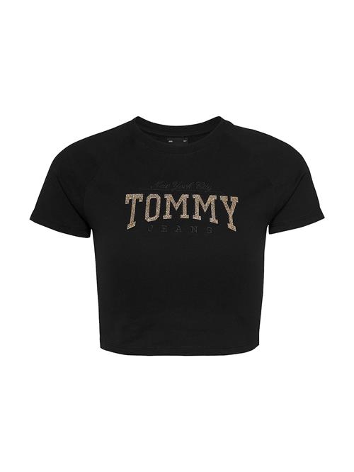 Tommy Jeans Shirts  guld / sort