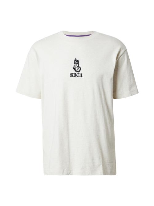 RVCA Bluser & t-shirts 'JUST FLOATIN'  beige-meleret / sort