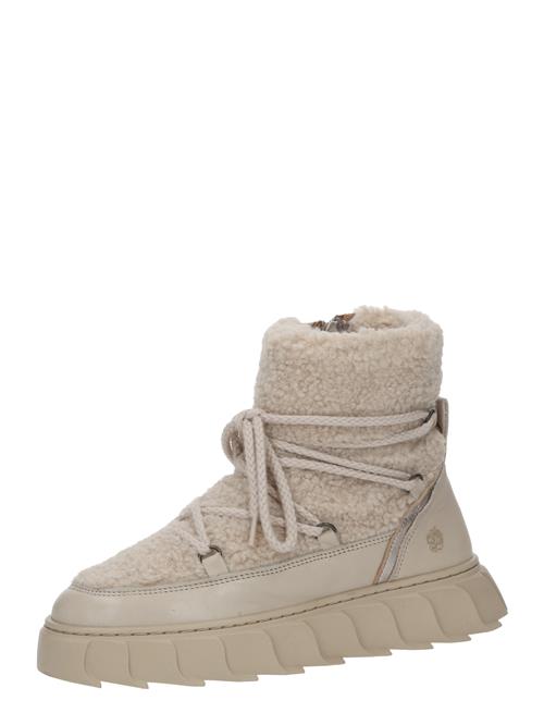 Se Apple of Eden Snowboots 'LYLA'  beige / guld ved About You