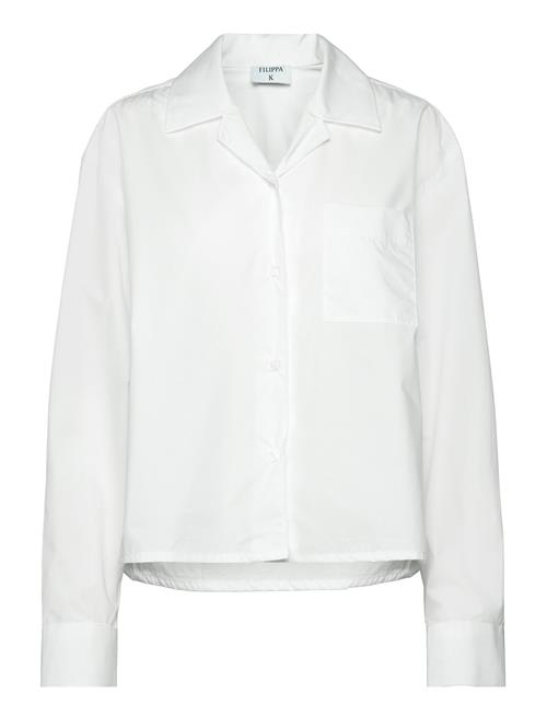 Filippa K Cropped Poplin Shirt Filippa K White