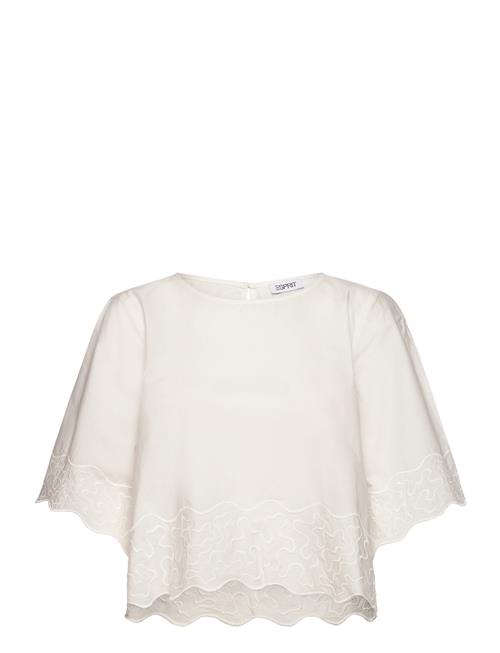 Blouses Woven Esprit Casual Cream