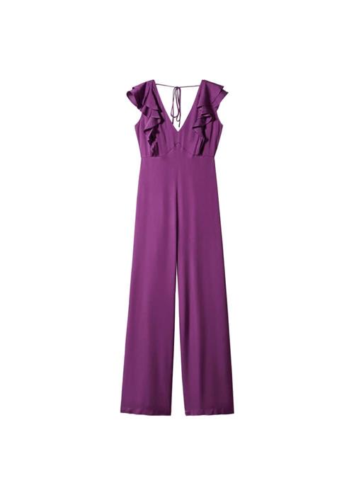 Se MANGO Jumpsuit 'Lia'  lilla ved About You