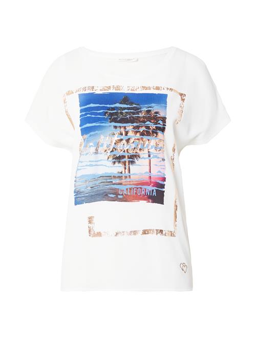 Se Key Largo Shirts 'CALIFORNIACATION'  azur / mørkeblå / guld / hvid ved About You