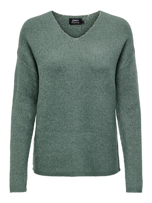 Se ONLY Pullover 'ONLCamilla'  grøn-meleret ved About You