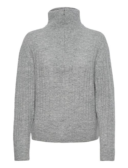 Gestuz Alphagz R Zipper Pullover Noos Gestuz Grey