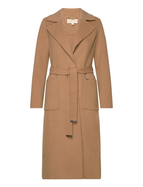 Michael Kors Dfw Robe Coat Michael Kors Beige