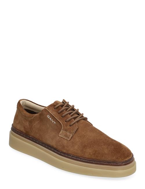 Se GANT Kinzoon Low Lace Shoe GANT Brown ved Booztlet